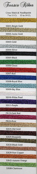 Rainbow Gallery Treasure Ribbon XR25 Old Gold