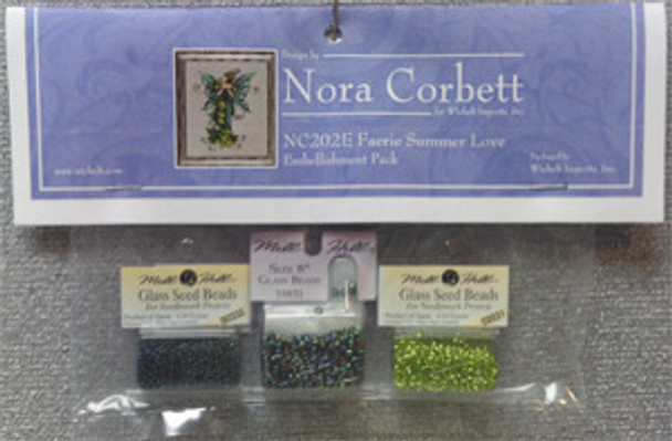 NC202E Nora Corbett Faerie Summer Love Bead Embellishment Pack