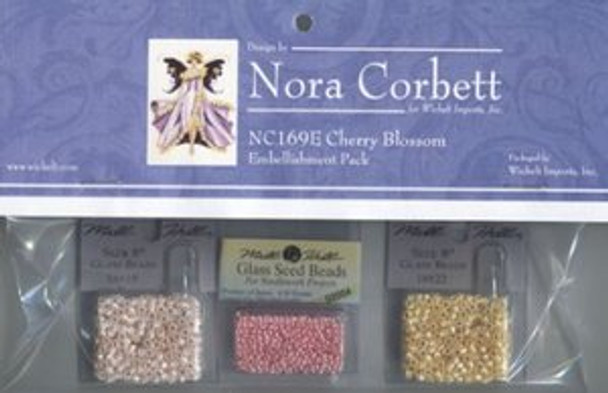 NC169E Nora Corbett Cherry Blossom Bead Embellishment Pack