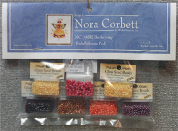 NC195E Nora Corbett Buttercup Bead Embellishment Pack