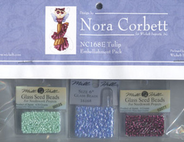 NC168E Nora Corbett Tulip Bead Embellishment Pack