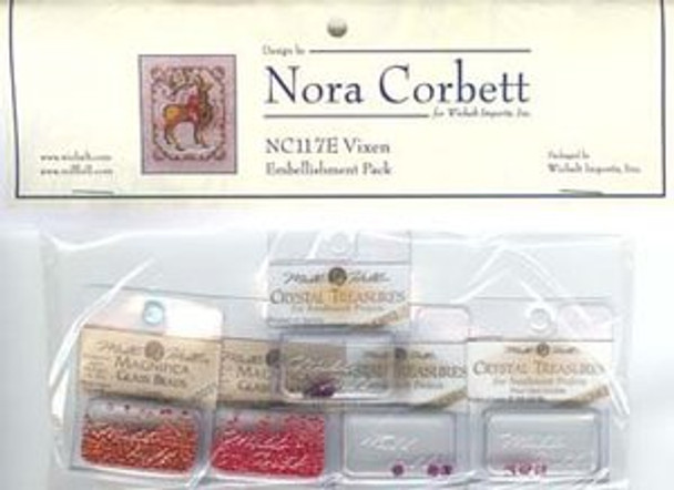 NC117E Nora Corbett Vixen Bead and treasures Embellishment Pack