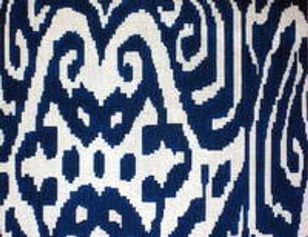 70298 Ikat Blue 14 X 14 13 mesh Ethnic Unique New Zealand Designs Needlepoint