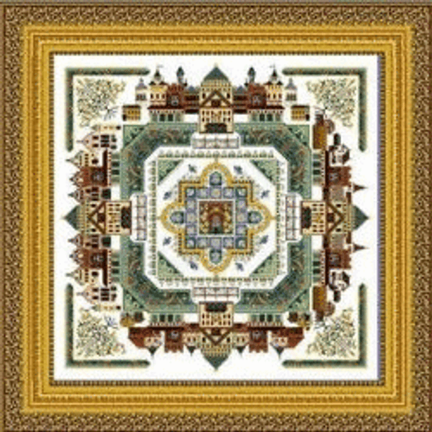 CHAT047 The Medieval Town Mandala Châtelaine Designs