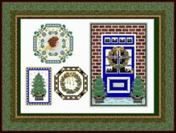 CHAT032 Christmas Ornaments 2004 Châtelaine Designs