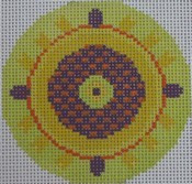 451A Halloween Whirlygig 18 Mesh 3x3 NeedleDeeva