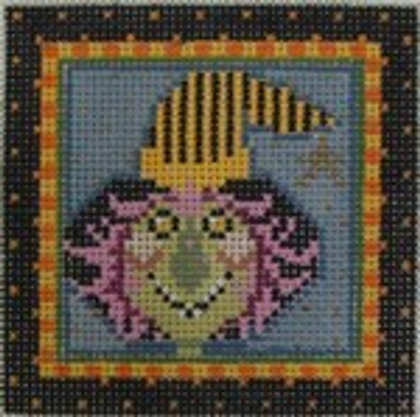 461C Carmella Bitchy Witchy 3 x 3 18 Mesh NEEDLEDEEVA