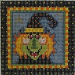 461D Rosabella Bitchy Witchy 3 x 3 18 Mesh NEEDLEDEEVA