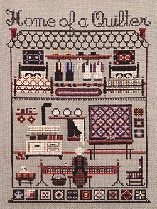 Home Of A Quilter Told In A Garden 3928 TG17