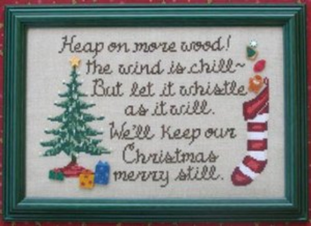 YT Keep Christmas Merry 96h x 147w Waxing Moon Designs