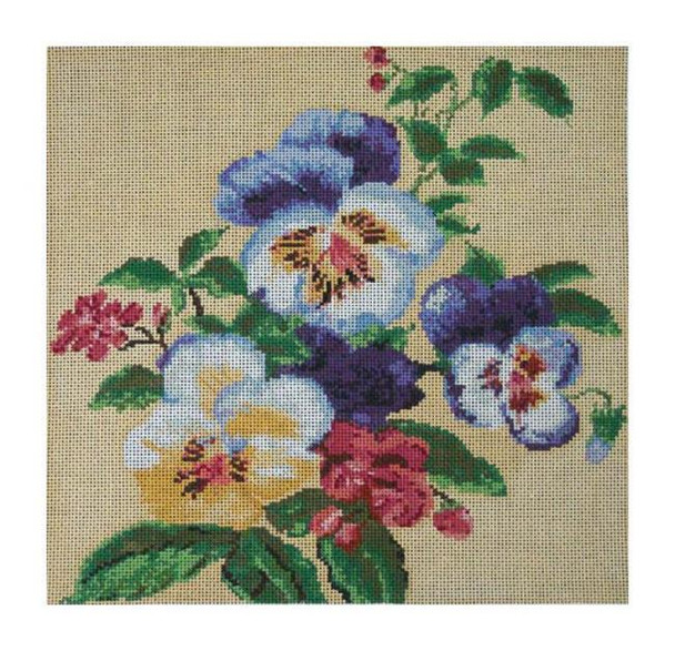 DH3685A Pansy Pocket Elements Designs 