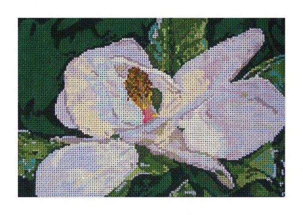 DH3678 -13 Magnolia 7 1/4 x11" 13 Count Elements Designs
