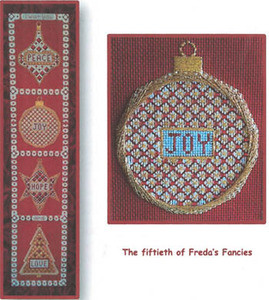 Trimmings 2 JOY Size: 59 x 70 Freda's Fancy Stitching  Pattern Only 14-1094