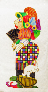 S047A Hustle Bustle 10.5 high, 14g Trubey Designs