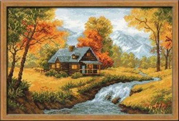 RL1079 Riolis Cross Stitch Kit Autumn View