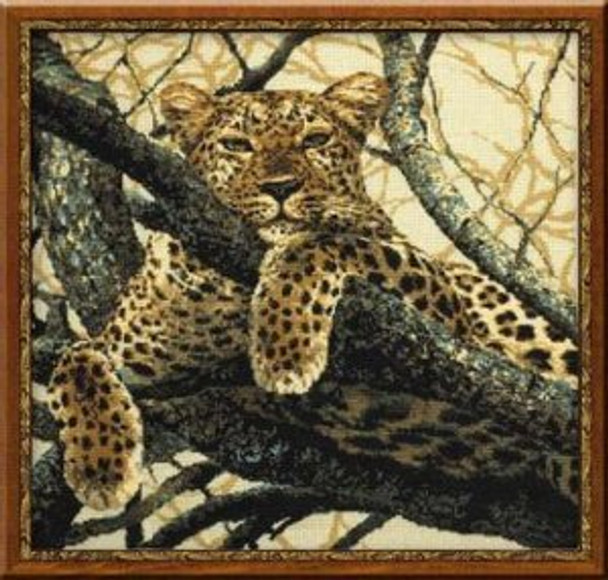RL937 Riolis Cross Stitch Kit Leopard