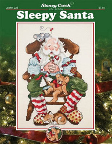 Sleepy Santa by Stoney Creek Collection 84w x 131h 12-2289 