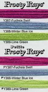 Rainbow Gallery Frosty Rays Y387 Fuchsia Swirl