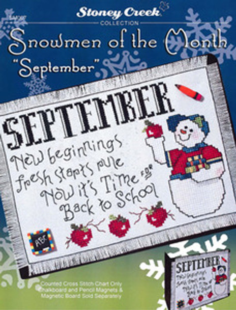 Snowmen Of The Month-September Stoney Creek Collection 12-2526 