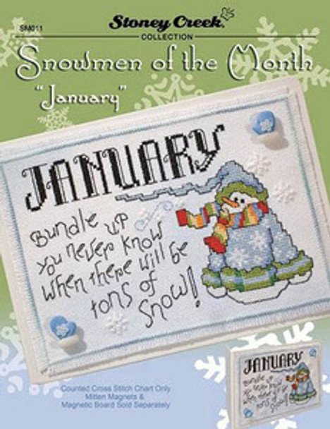 Snowmen Of The Month-January Stoney Creek Collection 13-1065 