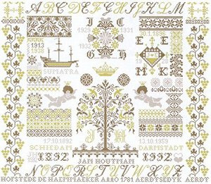 Jan Houtman Designs jh44 Sampler Sumatra