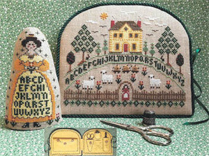 14-1461 AlphaBetsy's House 106w x 83h by Needle's Notion, The