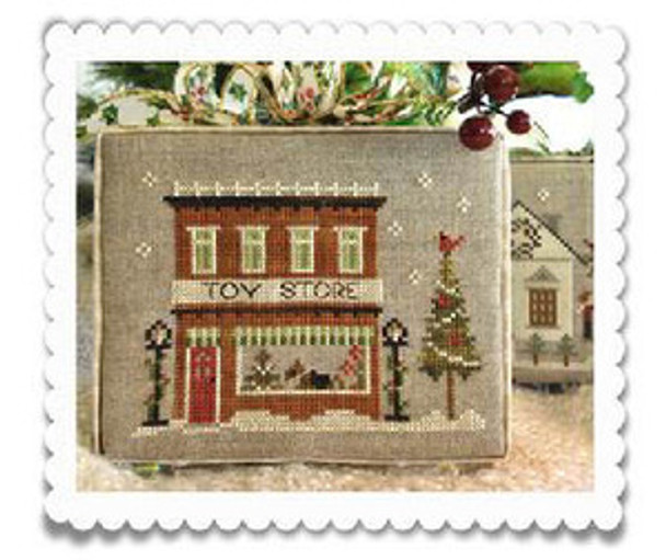 Hometown Holiday Toy Store 70 x 53 Little House Needleworks  13-2842