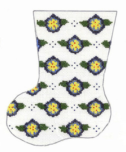 LR324W Lg Flower Mini Sock 4.5X6 18 Mesh Cooper Oaks Designs