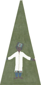 KS409E African Boy 11X23 13 Mesh Cooper Oaks Designs