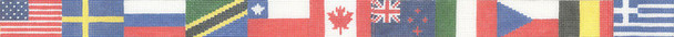 KS414 Nations Flag Belt 1.5X39 18 Mesh Cooper Oaks Designs