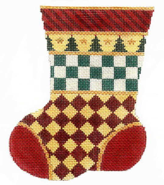 KS402 Red Mini Sock 4.5X6 18 Mesh Cooper Oaks Designs