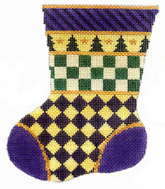 KS403 Purple Mini Sock 4.5X6 18 Mesh Cooper Oaks Designs