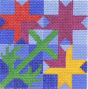 CBC805 8-Ptd Star-4 4X4 13 Mesh Cooper Oaks Designsn	$62.0