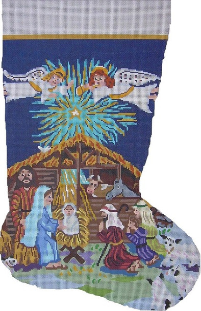 MML929 O Holy Night Sock 13X22 13 Mesh Cooper Oaks Designsn