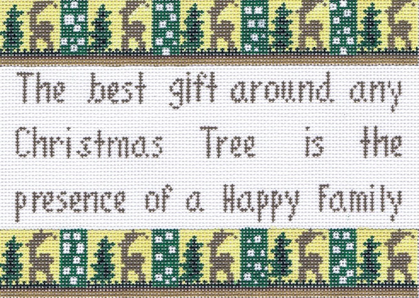 CC725 The Best Gift 5X7 18 Mesh Cooper Oaks Designs