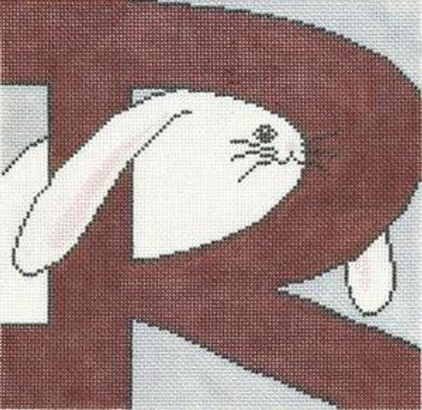 WK2012R Rabbit 8X8 13 Mesh Cooper Oaks Designs Alphabet 