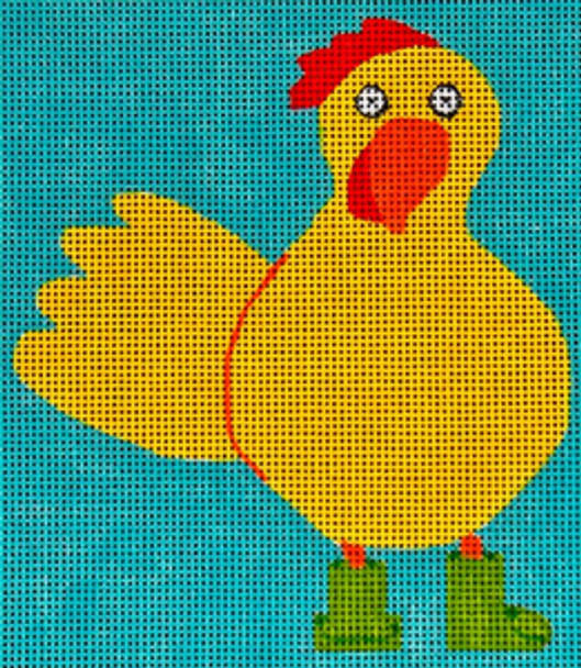 WWC809 Chicken in Boots 13 mesh 7 x 8 Waterweave 