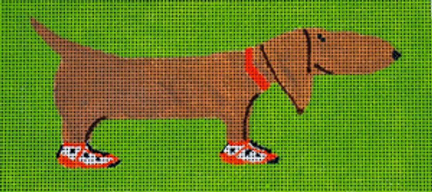 WWC810 Dog in Shoes 13 mesh 9 x 4 Waterweave 