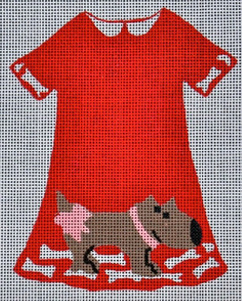 WWC783 Doggy Dress 18 mesh 4.25 x 5.5  Waterweave