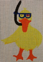 WWCO1212 Snorkeling Duck 13 Mesh 5 x 7 Waterweave