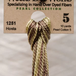 Pearl Cotton 5 1251 Hosta Weeks Dye Works