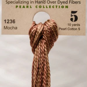 Pearl Cotton 5 1236	 Mocha Weeks Dye Works