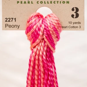 Pearl Cotton 3 2271 Peony Weeks Dye Works