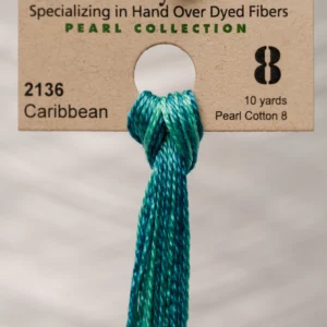 Pearl Cotton 8 2136  Caribbean Weeks Dye Works