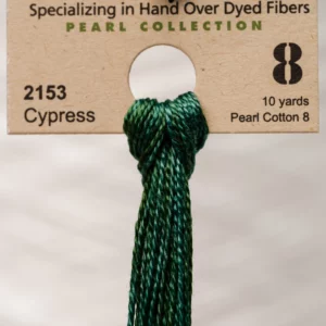 Pearl Cotton 8 2153 Cypress Weeks Dye Works