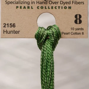 Pearl Cotton 8 2156 Hunter Weeks Dye Works