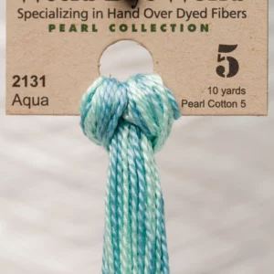 Pearl Cotton 5 2131	 Aqua Weeks Dye Works