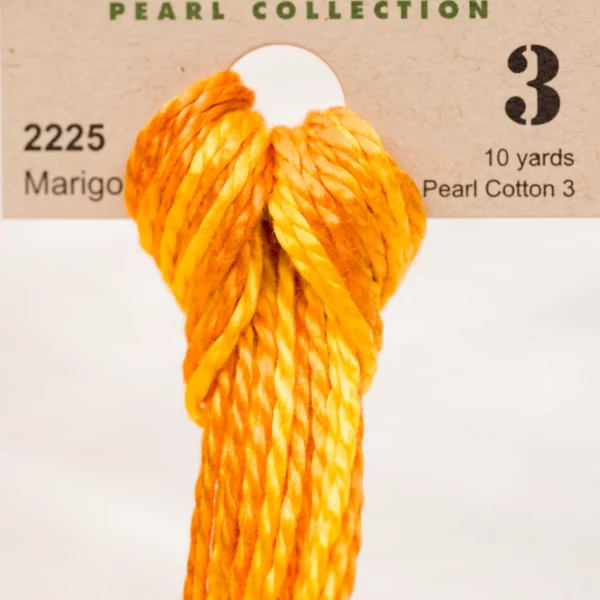 Pearl Cotton 3 2225 Marigold Weeks Dye Works