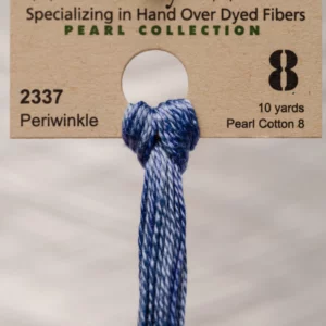 Pearl Cotton 8 2337 Periwinkle Weeks Dye Works 