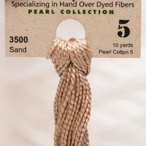 Pearl Cotton 5 3500 Sand Weeks Dye Works